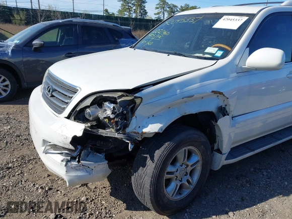 2003 Lexus GX 470 with VIN JTJBT20X130019750, listed as a IAAI auction lot 42045337 with 222,485 mi miles. Bid and sale history available at carsss.com. Image 6.