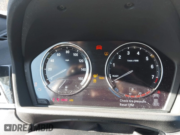 2019 BMW X1 xDrive28i with VIN WBXHT3C57K5L89697, listed as a IAAI auction lot 40729513 with 46,319 mi miles and . Bid and sale history available at DreamBid. Image 7.