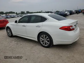 2012 Infiniti M37 with VIN JN1BY1AR2CM396663, listed as a Copart auction lot 67894924 with 125,691 mi miles and Salvage Title. Bid and sale history available at carsss.com. Image 2.