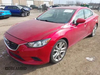 2015 Mazda 6 i Touring with VIN JM1GJ1V56F1193943, listed as a IAAI auction lot 41539900 with 144,111 mi miles and . Bid and sale history available at carsss.com. Image 2.