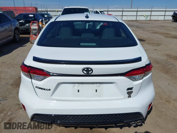 2021 Toyota Corolla SE with VIN 5YFS4MCE4MP075548, listed as a IAAI auction lot 41648015 with 28,840 mi miles. Bid and sale history available at carsss.com. Image 16.