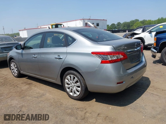 2014 Nissan Sentra SV with VIN 3N1AB7AP2EY260385, listed as a IAAI auction lot 42430485 with 135,258 mi miles and . Bid and sale history available at DreamBid. Image 3.