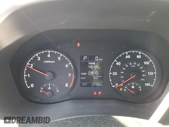 2021 Hyundai Accent SE with VIN 3KPC24A60ME136563, listed as a Copart auction lot 67857473 with 27,759 mi miles. Bid and sale history available at carsss.com. Image 9.