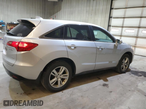 2013 Acura RDX with VIN 5J8TB4H34DL002305, listed as a Copart auction lot 87165424 with 169,687 mi miles and Salvage Title. Bid and sale history available at carsss.com. Image 3.