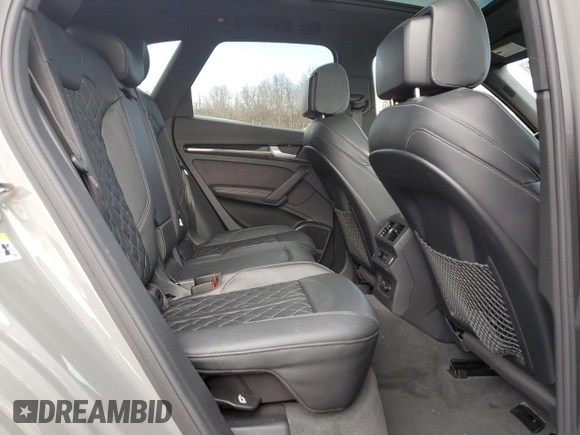 2021 Audi SQ5 Premium Plus with VIN WA1B4AFY6M2035470, listed as a Copart auction lot 46817975 with 48,178 mi miles and Salvage Title. Bid and sale history available at carsss.com. Image 11.