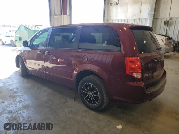 2017 Dodge Grand Caravan SE with VIN 2C4RDGBG3HR602181, listed as a Copart auction lot 52139305 with 91,172 mi miles and Non Repairable. Bid and sale history available at DreamBid. Image 2.