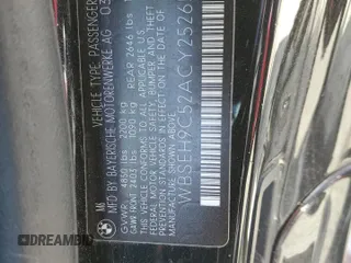 2010 BMW M6 z VIN WBSEH9C52ACY25265, wystawiony jako Copart lot #53721055 z przebiegiem Nie podano mil oraz Tytuł czysty. Historia ofert i sprzedaży dostępna na DreamBid. Obrazek 12.