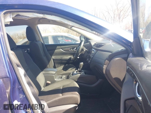 2017 Nissan Rogue SV with VIN KNMAT2MT2HP580785, listed as a IAAI auction lot 41811204 with 134,987 mi miles. Bid and sale history available at carsss.com. Image 5.