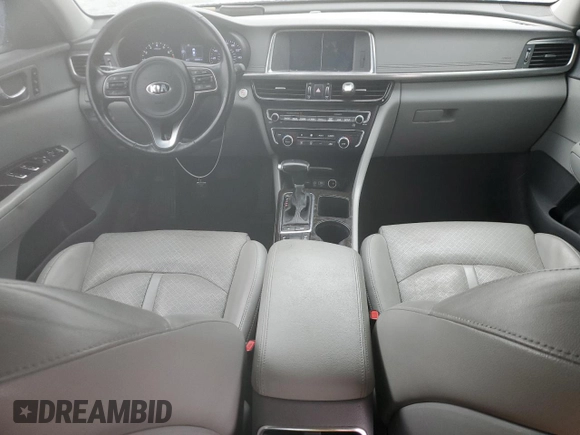 2016 Kia Optima EX with VIN 5XXGU4L35GG013206, listed as a Copart auction lot 51150455 with 166,865 mi miles and Salvage Title. Bid and sale history available at carsss.com. Image 8.