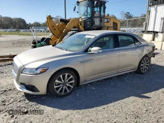 2017 Lincoln Continental Select with VIN 1LN6L9SK9H5608226, listed as a Copart auction lot 75719714 with 123,973 mi miles and Salvage Title. Bid and sale history available at carsss.com. Image 1.