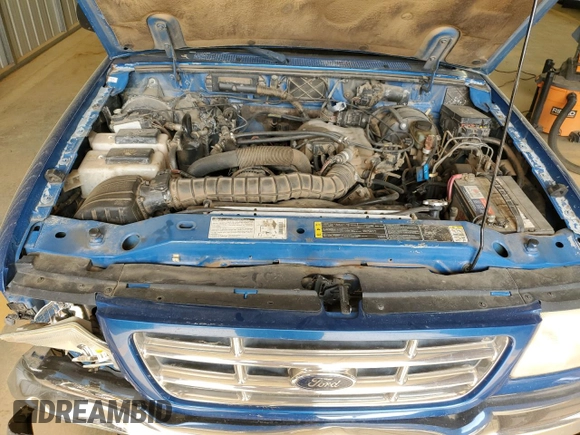 2001 Ford Ranger with VIN 1FTYR14U41TA50153, listed as a Copart auction lot 51297085 with 227,210 mi miles and Salvage Title. Bid and sale history available at DreamBid. Image 11.