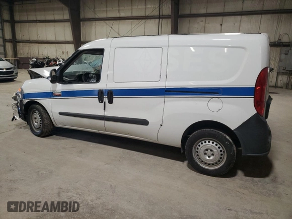 2020 Ram ProMaster City Cargo Van Tradesman with VIN ZFBHRFAB5L6P17946, listed as a Copart auction lot 89364865 with 0 mi miles and Salvage Title. Bid and sale history available at carsss.com. Image 2.