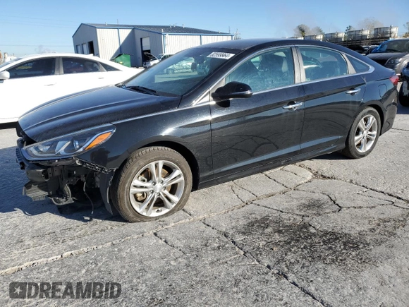 2018 Hyundai Sonata Limited z VIN 5NPE34AF9JH598889, wystawiony jako Copart lot #82599964 z przebiegiem 102 704 mil mil oraz Szkoda całkowita • Salvage title. Historia ofert i sprzedaży dostępna na DreamBid. Obrazek 1.