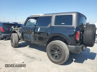 2022 Ford Bronco with VIN 1FMEE5DP5NLB84218, listed as a Copart auction lot 48732155 with 5,741 mi miles and Salvage Title. Bid and sale history available at DreamBid. Image 2.