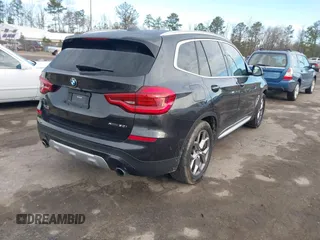 2021 BMW X3 xDrive30i with VIN 5UXTY5C03M9H92100, listed as a IAAI auction lot 41856328 with 19,460 mi miles and . Bid and sale history available at DreamBid. Image 4.