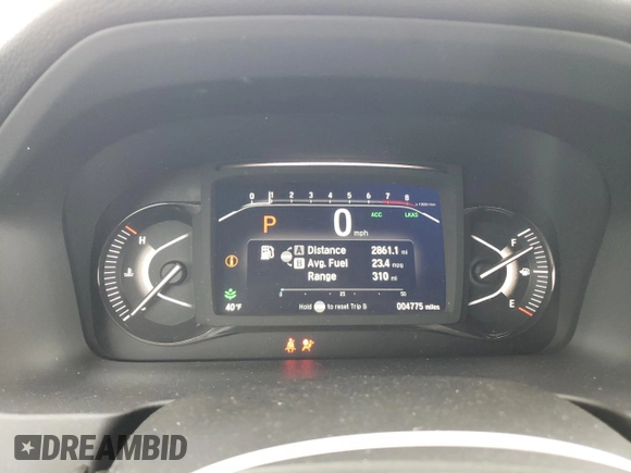 2024 Honda Passport TrailSport with VIN 5FNYF8H65RB013723, listed as a Copart auction lot 78754224 with 4,775 mi miles and Salvage title. Bid and sale history available at DreamBid. Image 9.