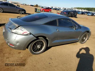 2007 Mitsubishi Eclipse GT with VIN 4A3AK34T27E002301, listed as a Copart auction lot 45931345 with 226,009 mi miles and Salvage Title. Bid and sale history available at DreamBid. Image 3.