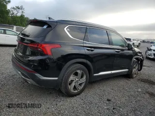 2022 Hyundai Santa Fe SEL with VIN 5NMS34AJ4NH404151, listed as a Copart auction lot 51321385 with 27,754 mi miles and Salvage Title. Bid and sale history available at DreamBid. Image 3.