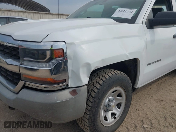2019 Chevrolet Silverado 1500 Work Truck with VIN 2GCVKNEC9K1159512, listed as a IAAI auction lot 42221342 with 64,260 mi miles and . Bid and sale history available at DreamBid. Image 6.