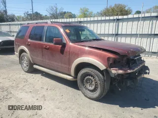 2009 Ford Explorer Eddie Bauer with VIN 1FMEU74E99UA33427, listed as a Copart auction lot 50471235 with 136,649 mi miles and Salvage title. Bid and sale history available at DreamBid. Image 4.