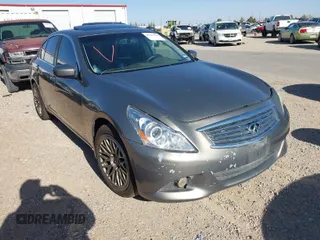 2011 Infiniti G37 Sedan Journey with VIN JN1CV6AP5BM507150, listed as a IAAI auction lot 41927356 with 168,814 mi miles. Bid and sale history available at carsss.com. Image 1.
