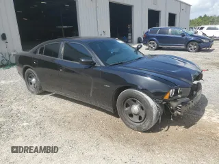 2012 Dodge Charger Police with VIN 2C3CDXAT6CH226597, listed as a Copart auction lot 65979405 with Not provided miles and Salvage title. Bid and sale history available at DreamBid. Image 4.