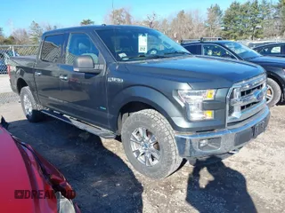 2015 Ford F-150 XLT with VIN 1FTEW1EG6FKE95110, listed as a IAAI auction lot 41880351 with 126,451 mi miles. Bid and sale history available at carsss.com. Image 1.