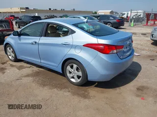 2012 Hyundai Elantra Limited with VIN KMHDH4AE4CU312973, listed as a IAAI auction lot 42453300 with 99,252 mi miles and . Bid and sale history available at DreamBid. Image 3.