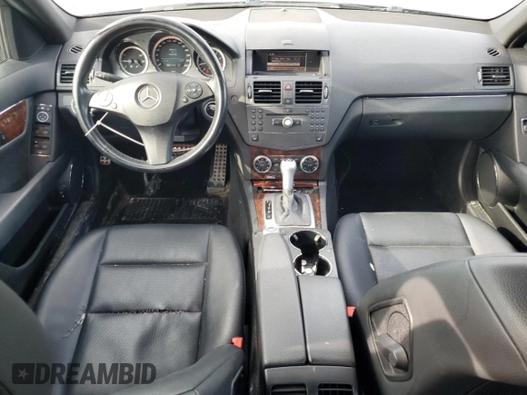 2010 Mercedes-Benz C 300 Sport with VIN WDDGF8BB9AF456562, listed as a Copart auction lot 52506635 with 158,196 mi miles and Non Repairable. Bid and sale history available at carsss.com. Image 8.