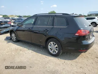 2016 Volkswagen Golf SportWagen TSI S with VIN 3VWC17AU1GM523181, listed as a Copart auction lot 60384164 with 0 mi miles and Salvage Title. Bid and sale history available at carsss.com. Image 2.