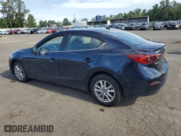 2015 Mazda 3 i Grand Touring with VIN JM1BM1W76F1246867, listed as a Copart auction lot 60318265 with 106,757 mi miles and Salvage title. Bid and sale history available at DreamBid. Image 2.