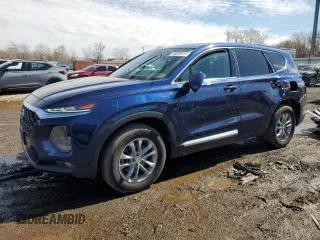 2020 Hyundai Santa Fe SEL with VIN 5NMS3CAD3LH205285, listed as a Copart auction lot 49089915 with 58,437 mi miles and Salvage Title. Bid and sale history available at carsss.com. Image 1.