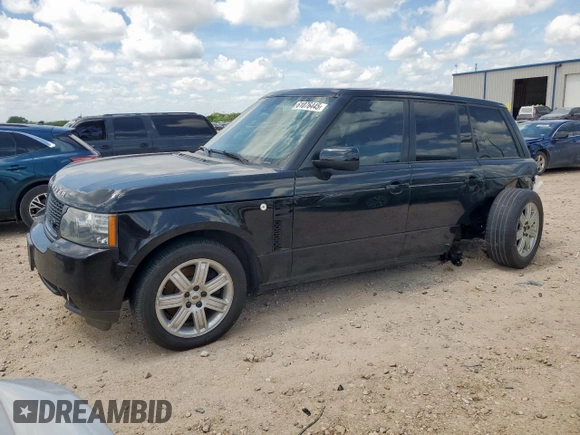 2010 Land Rover Range Rover HSE Lux with VIN SALMF1D40AA316070, listed as a Copart auction lot 61076445 with 188,132 mi miles and Salvage title. Bid and sale history available at DreamBid. Image 1.