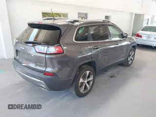 2019 Jeep Cherokee Limited with VIN 1C4PJMDX6KD303225, listed as a IAAI auction lot 42267721 with 70,857 mi miles and . Bid and sale history available at DreamBid. Image 4.