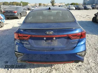 2021 Kia Forte GT-Line with VIN 3KPF34AD1ME396771, listed as a Copart auction lot 47570505 with 25,949 mi miles and Non Repairable. Bid and sale history available at carsss.com. Image 6.