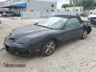 2000 Pontiac Firebird Firebird z VIN 2G2FS32K5Y2107337, wystawiony jako Copart lot #71736024 z przebiegiem Nie podano mil oraz Szkoda całkowita • Salvage title. Historia ofert i sprzedaży dostępna na DreamBid. Obrazek 1.