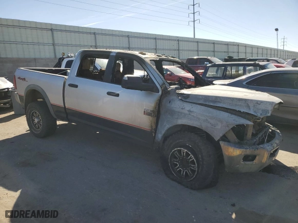 2011 Ram 2500 SLT with VIN 3D7TT2CT2BG509985, listed as a Copart auction lot 44637205 with 0 mi miles and Salvage Title. Bid and sale history available at carsss.com. Image 4.