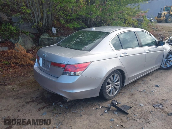 2011 Honda Accord EX-L with VIN 1HGCP3F86BA025944, listed as a IAAI auction lot 42301222 with 114,797 mi miles and . Bid and sale history available at DreamBid. Image 4.