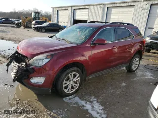 2016 Chevrolet Equinox LT with VIN 2GNALCEK8G6142175, listed as a Copart auction lot 48254575 with 0 mi miles and Salvage Title. Bid and sale history available at carsss.com. Image 1.