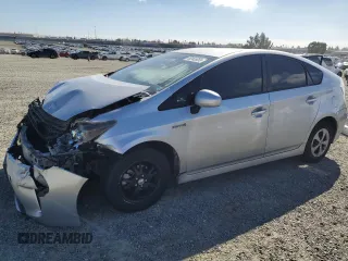 2013 Toyota Prius One with VIN JTDKN3DU6D5671593, listed as a Copart auction lot 46945655 with 139,683 mi miles and Salvage Title. Bid and sale history available at DreamBid. Image 1.