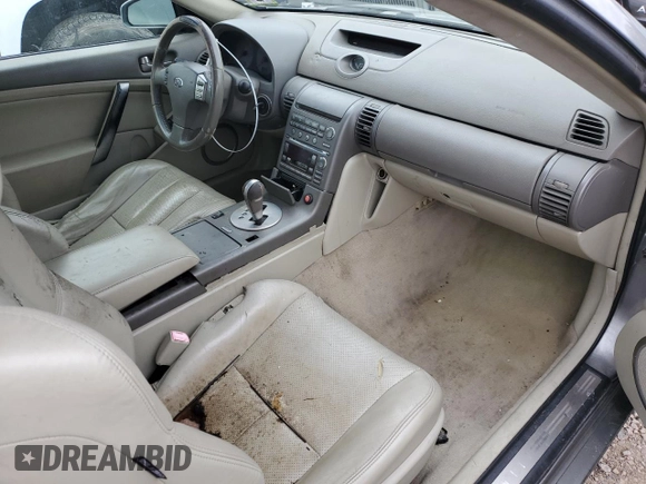 2004 Infiniti G35 w/Leather with VIN JNKCV54E24M806341, listed as a Copart auction lot 51674265 with 217,342 mi miles and Salvage Title. Bid and sale history available at DreamBid. Image 8.