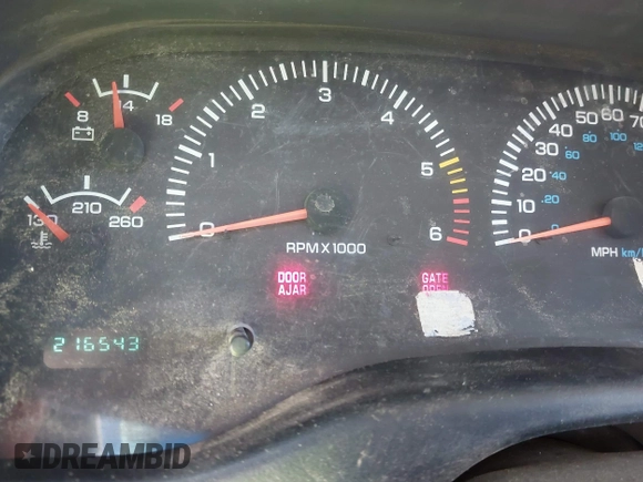 2000 Dodge Durango with VIN 1B4HS28Z0YF244622, listed as a IAAI auction lot 42383817 with 216,543 mi miles and . Bid and sale history available at DreamBid. Image 7.