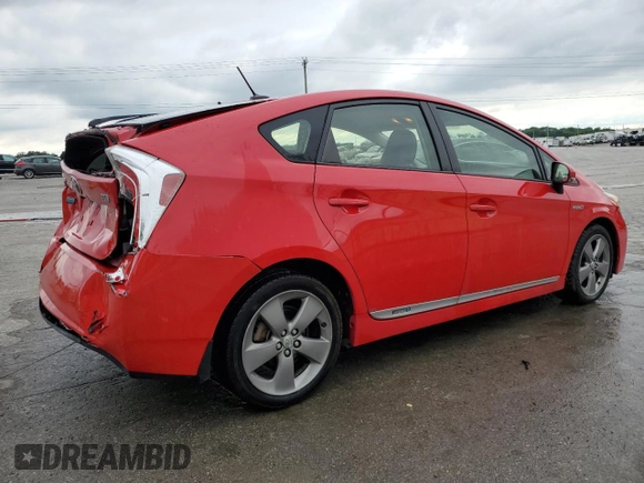 2015 Toyota Prius Four with VIN JTDKN3DU9F0427596, listed as a Copart auction lot 55573695 with 171,480 mi miles and Salvage Title. Bid and sale history available at DreamBid. Image 3.