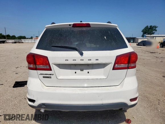 2017 Dodge Journey SXT with VIN 3C4PDCBB3HT534837, listed as a Copart auction lot 57795885 with 58,301 mi miles and Salvage title. Bid and sale history available at DreamBid. Image 6.
