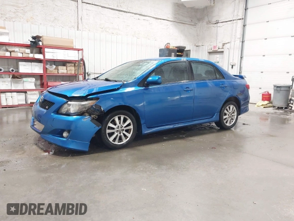 2010 Toyota Corolla with VIN 2T1BU4EE9AC445174, listed as a IAAI auction lot 42030017 with 168,008 mi miles. Bid and sale history available at carsss.com. Image 2.