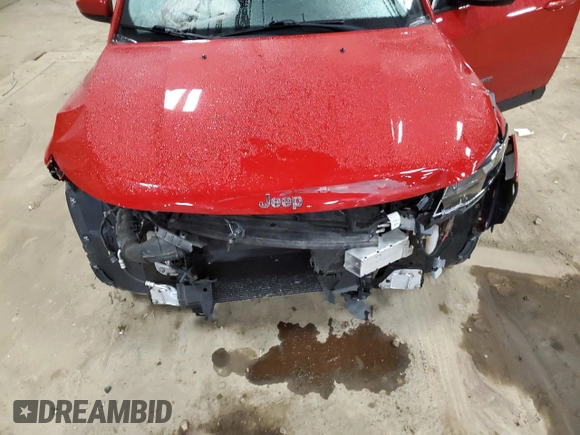 2017 Jeep Compass Latitude with VIN 3C4NJDBB7HT657028, listed as a Copart auction lot 52505255 with 65,482 mi miles and Clean Title. Bid and sale history available at carsss.com. Image 14.