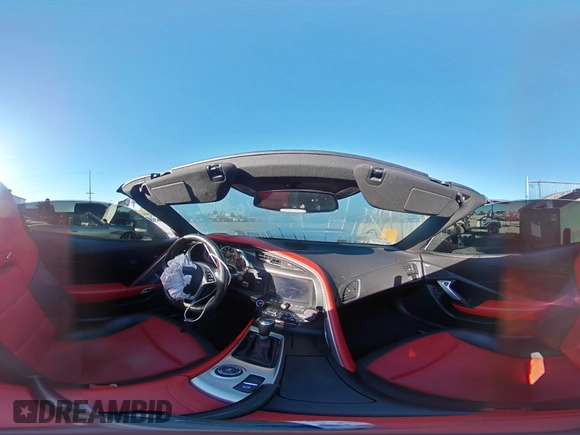 2017 Chevrolet Corvette Z06 2LZ with VIN 1G1YS2D62H5600243, listed as a Copart auction lot 81422994 with 8,786 mi miles and Non Repairable. Bid and sale history available at carsss.com. Image 16.