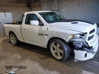 2014 Ram 1500 R/T with VIN 3C6JR6CT5EG240416, listed as a Copart auction lot 86978614 with 95,182 mi miles and Salvage Title. Bid and sale history available at carsss.com. Image 4.