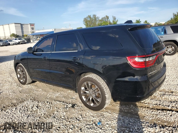 2019 Dodge Durango GT Plus with VIN 1C4RDHDG2KC650595, listed as a Copart auction lot 48521085 with 73,981 mi miles and Salvage Title. Bid and sale history available at carsss.com. Image 2.