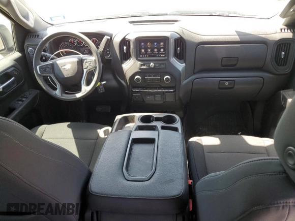 2022 Chevrolet Silverado 1500 Custom Trail Boss with VIN 3GCPYCEL8NG123561, listed as a Copart auction lot 49740345 with 34,837 mi miles and Salvage Title. Bid and sale history available at DreamBid. Image 8.
